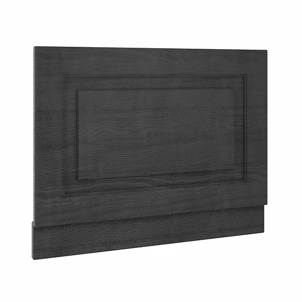 York 700mm Dark Grey Traditional End Bath Panel & Plinth Large Image