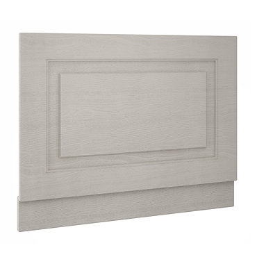 York 750mm Grey Traditional End Bath Panel & Plinth  Profile Large Image
