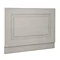 York 750mm Grey Traditional End Bath Panel & Plinth Large Image