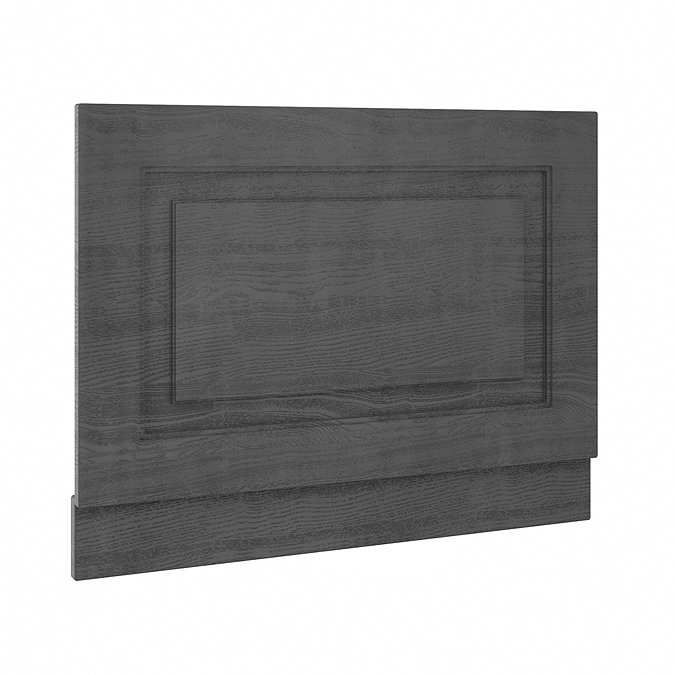 York 800mm Dark Grey Traditional End Bath Panel & Plinth Large Image