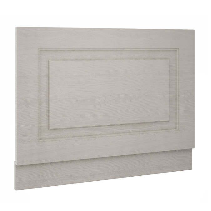 York 800mm Grey Traditional End Bath Panel & Plinth Large Image