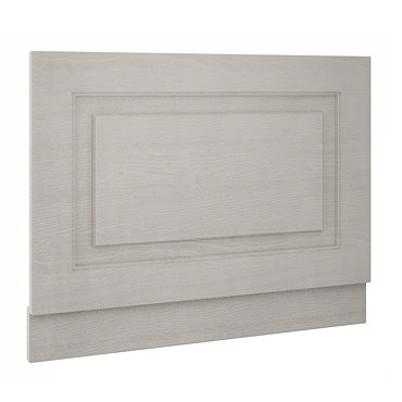 York 800mm Grey Traditional End Bath Panel & Plinth  Profile Large Image