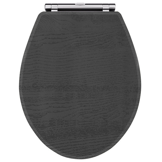 Dark Grey Toilet Seat Victorian Plumbing