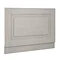 York 700mm Grey Traditional End Bath Panel & Plinth Large Image