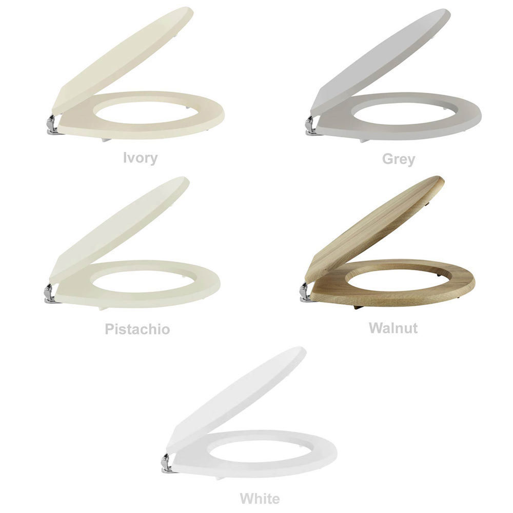 York Traditional Close Coupled Toilet + Soft Close Seat Victorian