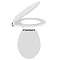 York Traditional Dark Grey BTW WC Unit with Pan & Top-Fixing Seat Profile Large Image