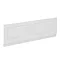 York White Traditional Front Bath Panel & Plinth - 1700mm Large Image