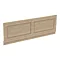 York Wood Finish Traditional Front Bath Panel & Plinth - 1700mm Large Image