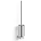 Zack Atore Wall Mounted Toilet Brush - Stainless Steel - 40416 Large Image