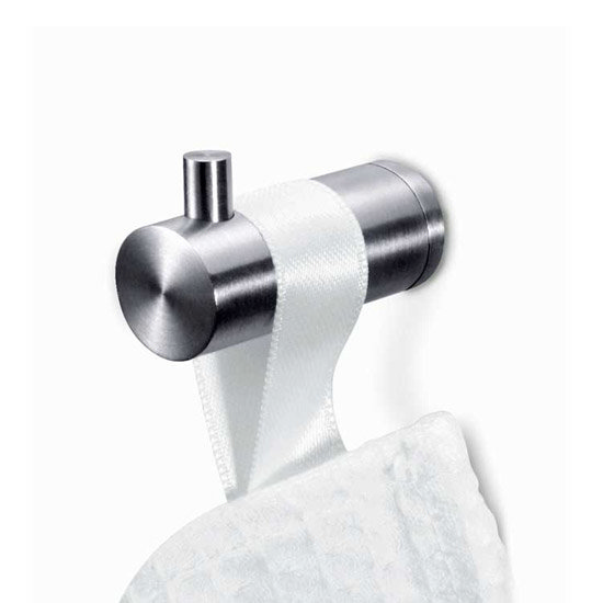 Zack Civio Towel Robe Hook 4cm - Stainless Steel - 40250 Large Image