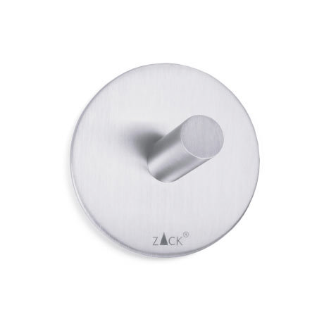 Zack Duplo Round Towel Hook - Stainless Steel - 40206 Profile Large Image