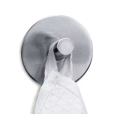 Zack Duplo Round Towel Hook - Stainless Steel - 40206  Profile Large Image