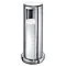 Zack Foccio Freestanding Cotton Pad Dispenser - Stainless Steel - 40274 Large Image