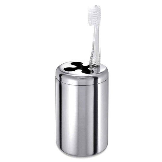 Zack Foccio Toothbrush Holder - Stainless Steel - 40271 Large Image
