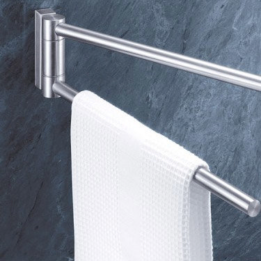 Zack Fresco Swivelling Towel Holder - Stainless Steel - 40199 Profile Large Image