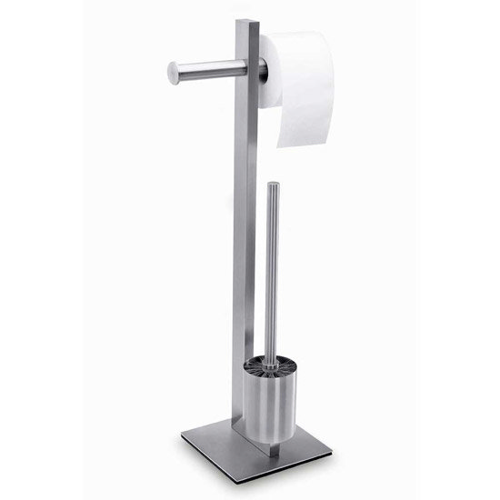 Zack Fresco Toilet Butler - Stainless Steel - 40185 Large Image
