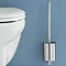 Zack Fresco Wall Mounted Toilet Brush - Stainless Steel - 40191 Profile Large Image