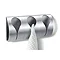 Zack Genio Towel Clip Rack - Stainless Steel - 40149 Large Image