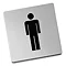 Zack Indici Information Sign - Stainless Steel - Man - 50713 Large Image