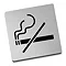 Zack Indici Information Sign - Stainless Steel - No Smoking - 50719 Large Image