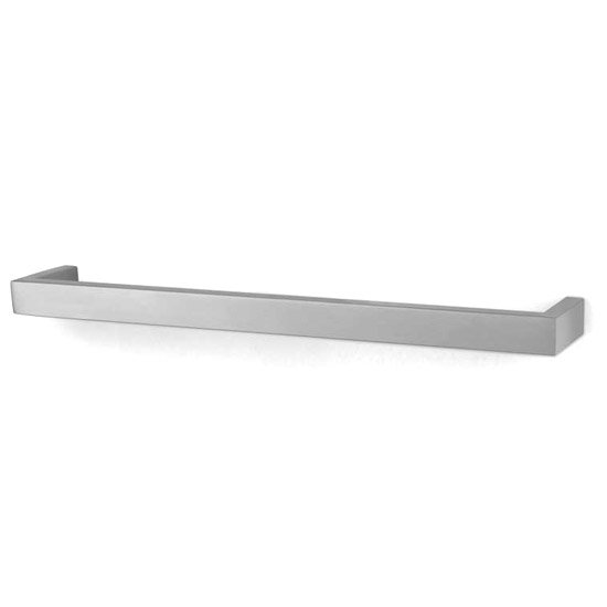 Zack Linea 46.5cm Towel Rail - Stainless Steel - 40387 Large Image