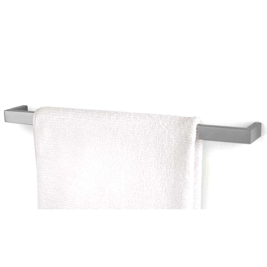 Zack Linea 61.5cm Towel Rail - Stainless Steel - 40388 Large Image