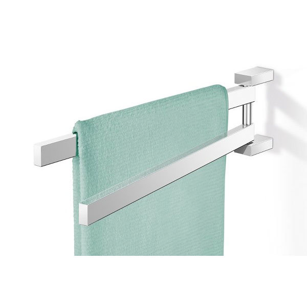 Zack Linea Swivelling Towel Holder - Polished Finish - 40025 Large Image