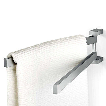 Zack Linea Swivelling Towel Holder - Stainless Steel - 40380 Profile Large Image