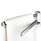 Zack Linea Swivelling Towel Holder - Stainless Steel - 40380 Large Image