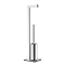 Zack Linea Toilet Butler - Polished Finish - 40027 Profile Large Image