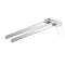 Zack Linea Towel Holder - Polished Finish - 40038 Profile Large Image