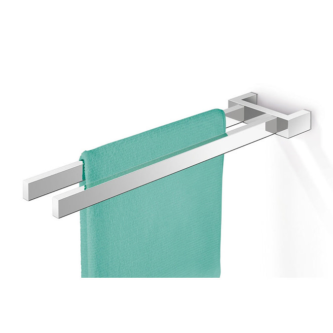 Zack Linea Towel Holder - Polished Finish - 40038 Large Image