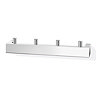 Zack Linea Towel Hook Rail - Polished Finish - 40035 Large Image