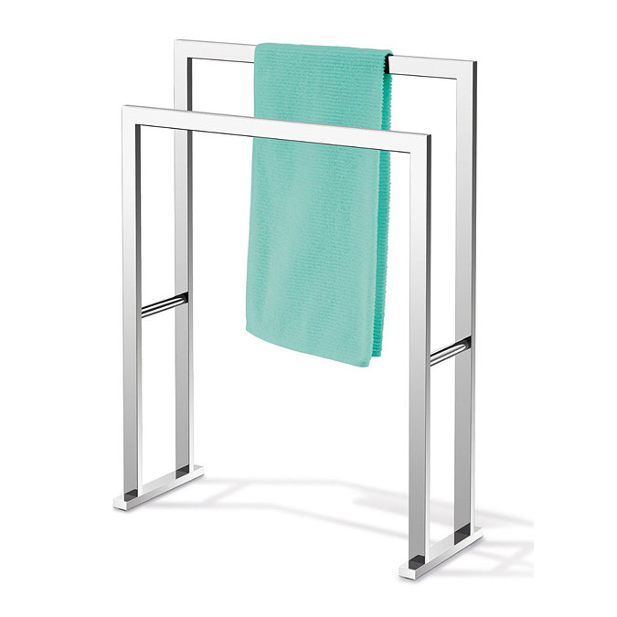 Zack Linea Towel Stand - Polished Finish - 40040 Profile Large Image