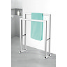 Zack Linea Towel Stand - Polished Finish - 40040 Feature Large Image