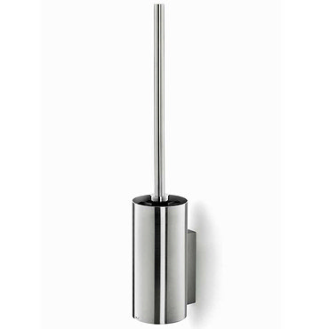 Zack Linea Wall Mounted Toilet Brush - Stainless Steel - 40381 Profile Large Image