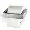 Zack Linea Wall Mounted Toilet Roll Holder - Stainless Steel - 40386 Large Image