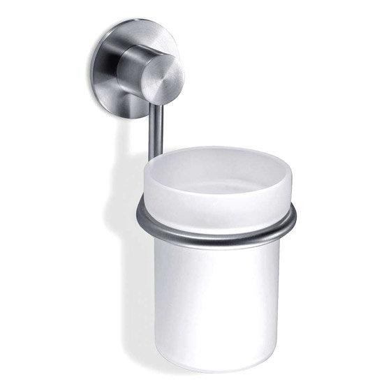 Zack Marino Wall Mounted Tumbler - Stainless Steel - 40218 Large Image