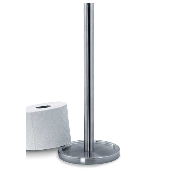 Zack Mimo Spare Toilet Roll Holder - Stainless Steel - 40180 Large Image