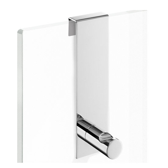 Zack - Scala Hook for frameless glass Shower Enclosures - 40089 Large Image