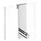 Zack - Scala Hook for frameless glass Shower Enclosures - 40089 Large Image