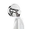 Zack Scala Stainless Steel Towel Hook + Mount Adhesive Large Image