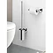 Zack Scala Stainless Steel Wall Mounted Toilet Brush + Mount Adhesive Feature Large Image