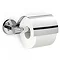 Zack - Scala Stainless Steel Toilet Roll Holder with Lid - 40051 Large Image