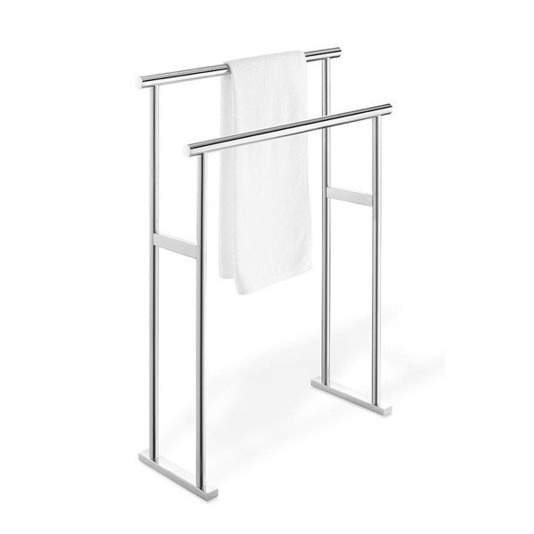 Zack - Scala Glossy Stainless Steel Towel Stand - 40087 at Victorian ...