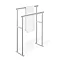 Zack - Scala Stainless Steel Towel Stand - 40087 Large Image