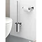 Zack - Scala Stainless Steel Wall Mounted Toilet Brush - 40055 Profile Large Image