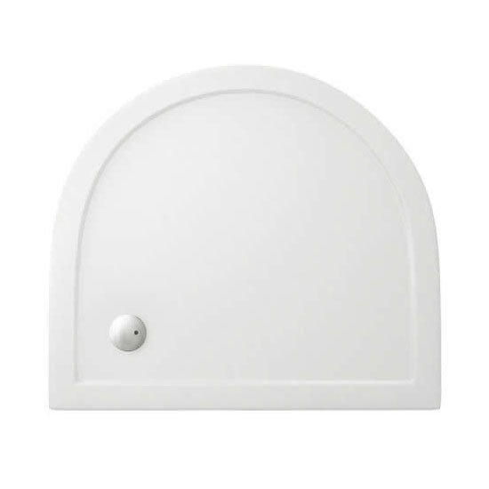 Zamori - 35mm D-Shaped Shower Tray - Z1340 Large Image