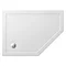 Zamori - 35mm Offset Pentangle Shower Tray - Right Hand - Various Size Options Large Image
