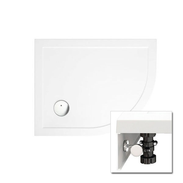 Zamori 35mm Offset Quadrant Shower Tray Right Hand Online Now